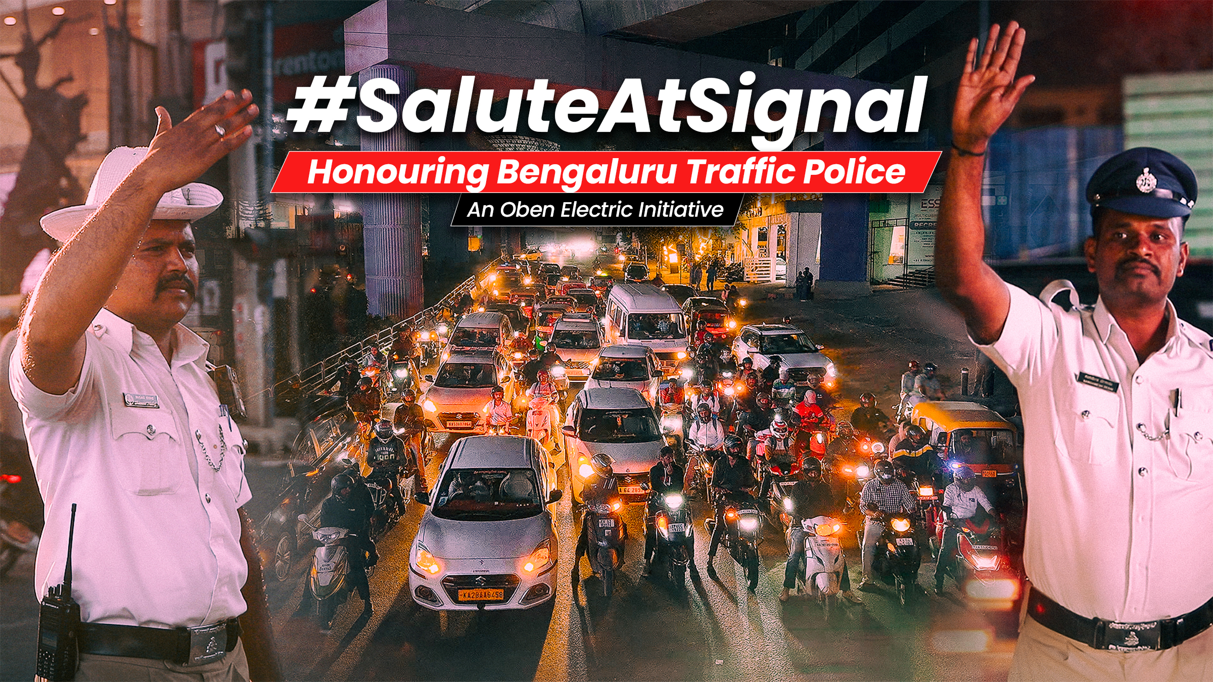Oben Electric’s SaluteAtSignal Turns Red Signals into Moments of Respect for B’loreTraffic Police